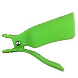 Pana Reusable Keeper Acrylic Nail Art Soak Off UV Gel Polish Remover Cap Clips Manicure Tool (2 Packs, Green)