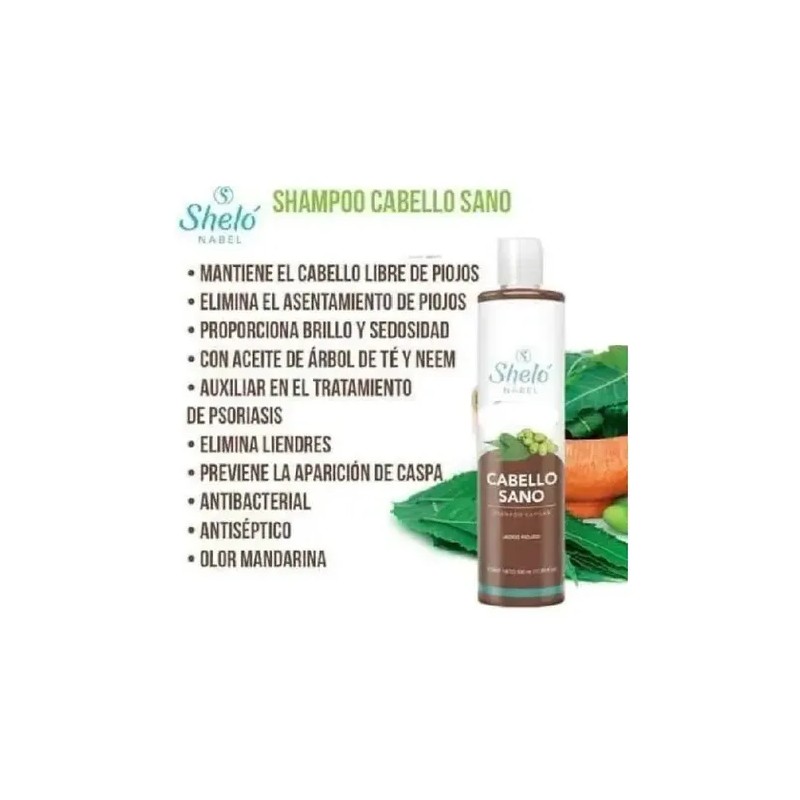 Shampoo Y Gel Cabello Sano Sheló Nabel