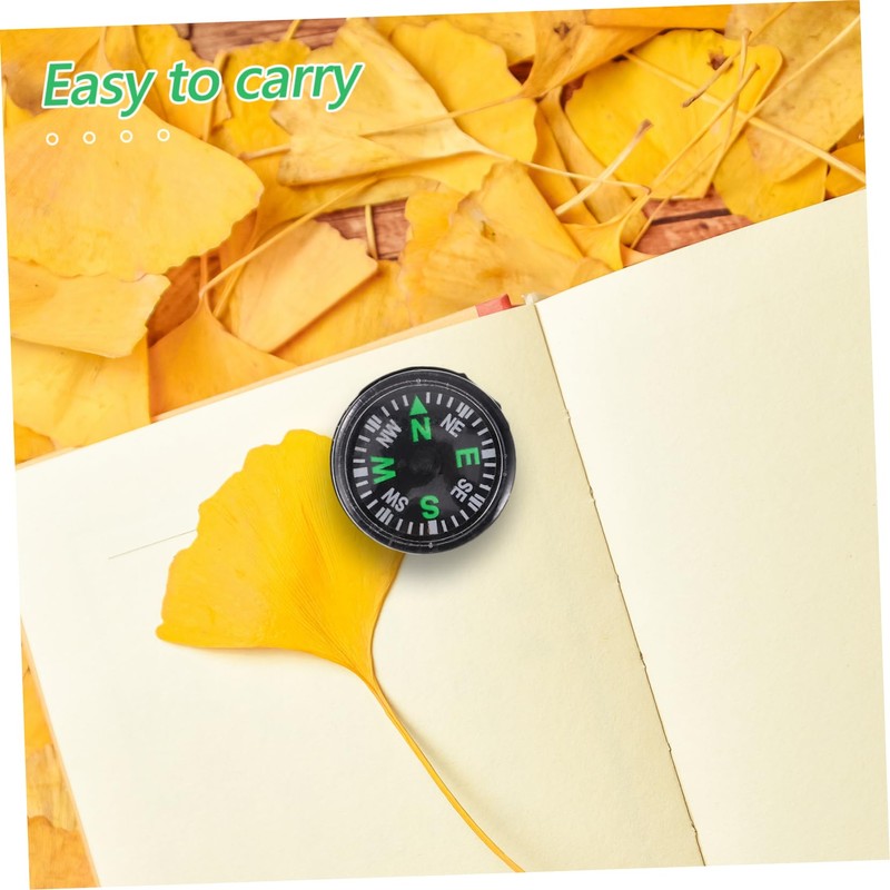 Outanaya 12pcs Compass Lightweight Navigation Tool for Hiking Camping and