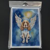 Caroline's Treasures English Cocker Spaniel My Angel Greeting Cards Pack