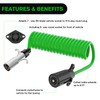 Nilight 7 Pin to 6 Pin Trailer Adapter 7 Wire