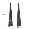 QUARKZMAN 4 Pairs of Interchangeable Ceramic Tweezer Tips, 1.5 Inch