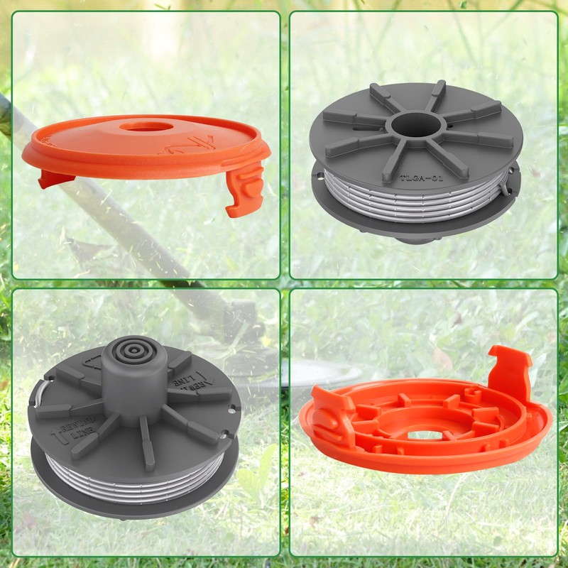 Replacement Gardena 5307-20 20ft x 1.65mm Grass Trimmer Spool for
