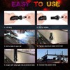 1ft LED Whip Lights 12‑24V 20 Colors IP67 Waterproof Overload