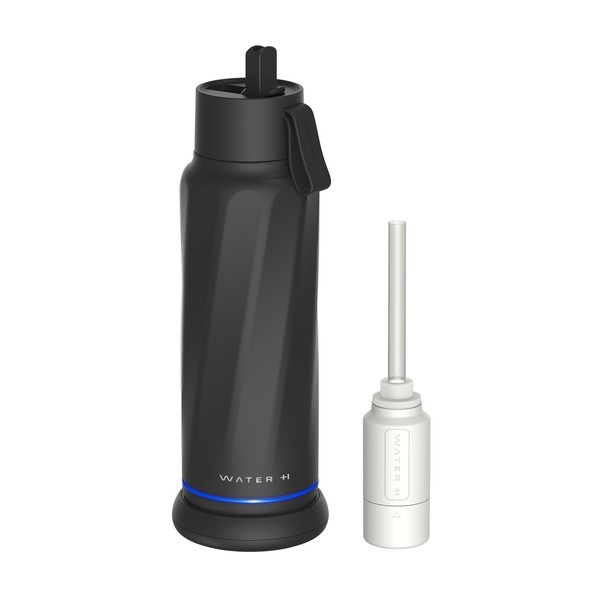 WATERH PureSip Vita Botella de agua inteligente: botella de acero