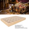 Jewelry Storage Display Trays Multipurpose 24 Grids Jewelry Tray for