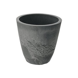 Richell Design Planter Botany Plain Pot 12 Type Dark Gray