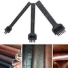 3PCS Leather Hole Puncher Stitching Punch Tool 4mm 2/4/6 Holes