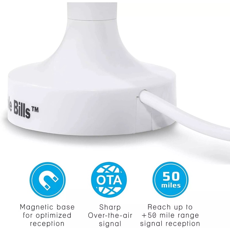 Magic Stick TV MS-50 Amplified Signal Booster Antenna for Digital