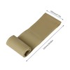 Andux Auto-Lenkradbezug aus Leder für universellen Durchmesser 38 cm DIY