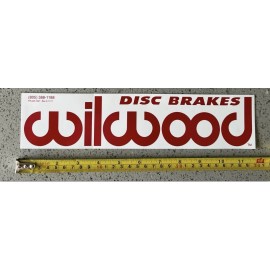 Unbranded WILWOOD BRAKES racing decals stickers drags hotrods offroad overland adventure