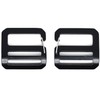 2PCS Adjustable Spring Door Push to Open G Shaped Buckle