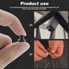 Rubber Grate Feet Kit for Bosch/Thermador 413552 - Stove Range