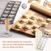 Geetery 5 Pcs Ravioli Mold Set 2 Inch Squares Ravioli