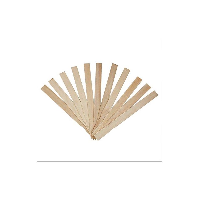 14'' Premium Grade Wooden Paint Paddles- Pack of 50ct
