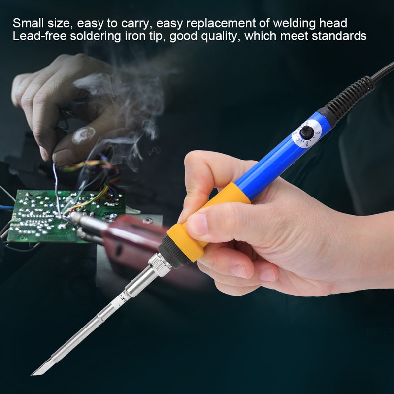 Electric Soldering Iron Adjustable Temperature Fast Heating DIY Kits 200-400℃