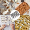 Goldfish Cracker Cutter, 25 Cavity Stainless Steel Cookie Cutter, Mini