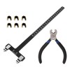 Bow String Nocking Points Pliers Set T Ruler Nocking Buckle