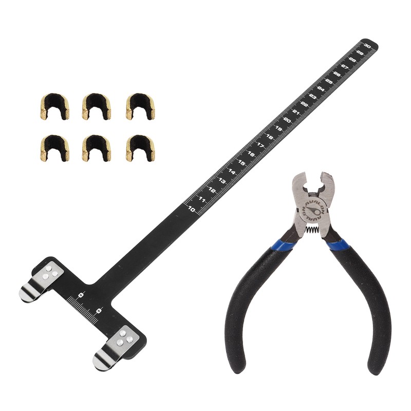 Bow String Nocking Points Pliers Set T Ruler Nocking Buckle