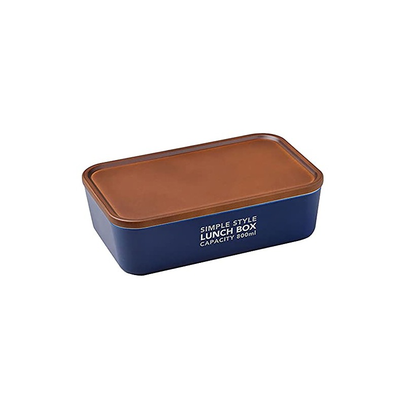Mitani M17428-1 Yamanaka Lacquerware Large Lunch Box, Navy, 28.2 fl