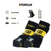 Caterpillar 6 pairs Men's Work Socks Reinforced on Heel and
