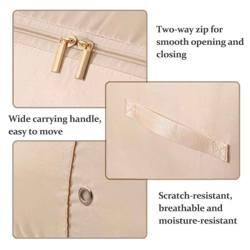 GMYIAK Self-Compression Organiser Bag,Ultra Space Saving Storage Bag For Clothes,Vacuum