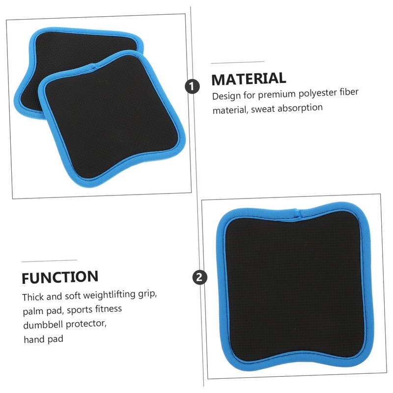 Sosoport Gym Hand Pad Workout Grips Grip for Pull Ups