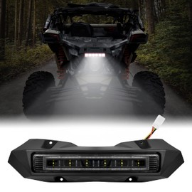 SAUTVS LED Rear Center Accent Tail Light Kit for Can-Am Maverick X3, SAUTVS LED Auxiliary Light Rear Lamp Brake Stop Taillight Assembly for Can Am Maverick X3 MAX Turbo R RR 2017-2025 Accessories