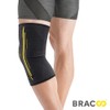 BRACOO Knee Support Compression Sleeve with Side Stabilizer - Lightweight