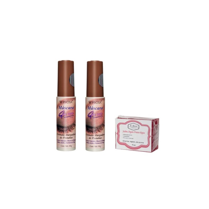 Prosa Rimel Mascara Pestañas 14g Café 2 Piezas | 1