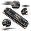 East top 10 Holes Diatonic Blues Harmonica,Harmonicas for Beginners and