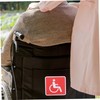 Zerodeko 4pcs Wheelchair Identification Stickers Safety Warning Decals for Car