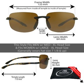 proSPORT BIFOCAL Reading Reader Wrap Around Sport Sunglasses +1.50 Grey with Black Frame, HD & Yellow Lens with Tortoise Frame