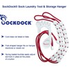 SockDock Sock Laundry Solution for Washing Drying & Storing Socks