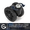 Zoofen Luggage Replacement Wheels 2 pcs Suitcase Replacement Wheels Wear-Resistant
