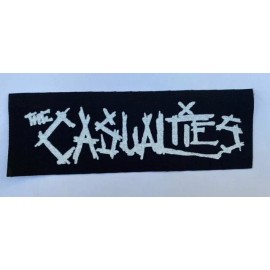 Punk Rock The Casualties Cloth Patch Sew On Badge Punk Rock  Approx 2.25" X 6.5" (CP48)