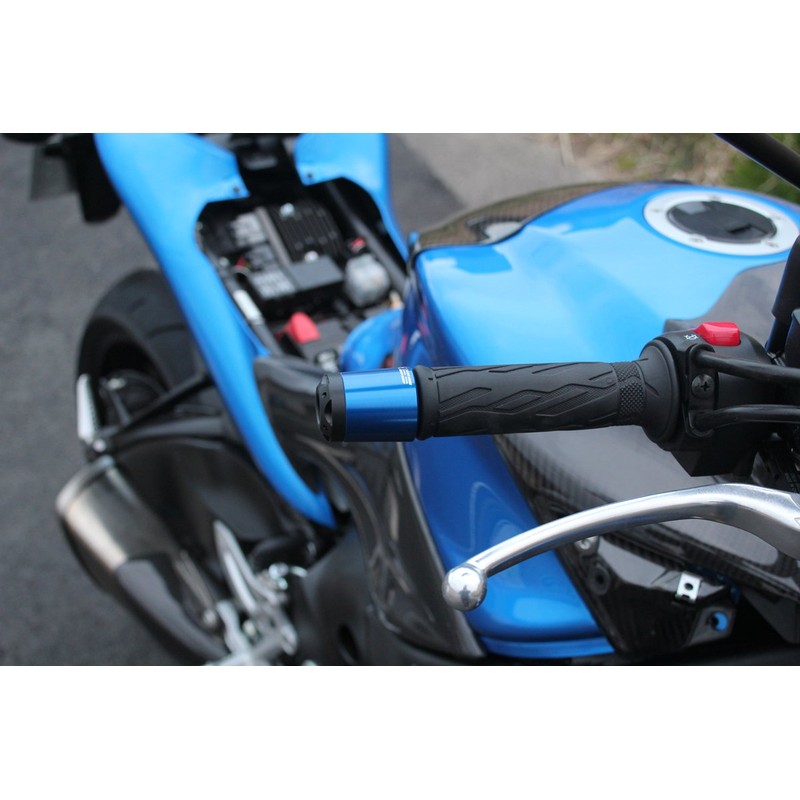SSK Handlebar Ends Red Fits Steering Wheels with 14mm-19mm Inner
