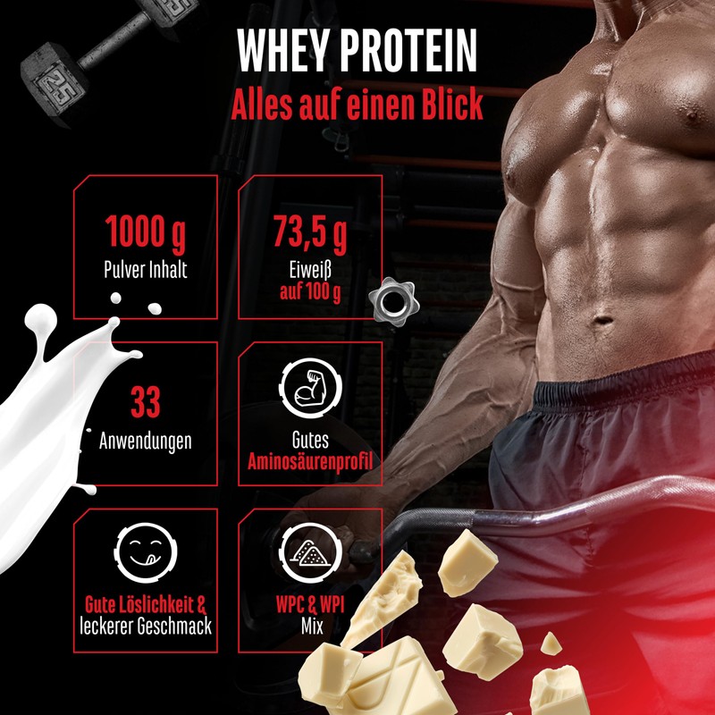 Gen German Elite Nutrition Whey Protein Powder - 1000 g