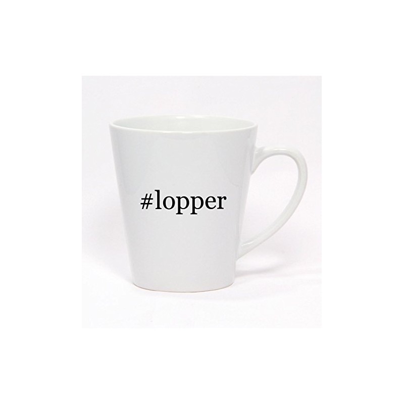 #lopper - Hashtag Ceramic Latte Mug 12oz