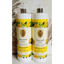 La Florentina (2) La Florentina ~ Boboli Citrus Revitalizing Body Wash w/ Olive Oil & Citrus