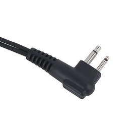 Pdflie EP450 BPR40 Acoustic Headset 2 Pin Earpiece DEP450 Walkie Talkie Headphone Earphone with Mic PTT for Motorola CLS1110, CLS1410 AUX VLB XTN AX M-Series Two Way Radio