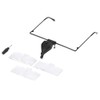 1.5X 2.5X 3.5X Eyeglass LED Magnifier Hands Free Head Eyelash