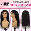 SENSAIRUITE 28 Inch Glueless Wigs Human Hair Pre Plucked Pre