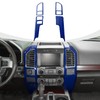 RAZPOY for F150 Interior Trim Kit, 4PCS Center Console AC
