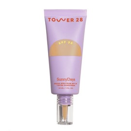 Tower 28 SunnyDays SPF 30 Tinted Sunscreen + Foundation - For Sensitive Skin - Mineral Sunscreen, Broad Spectrum UVA/UVB Sun Protection:_40 Runyon
