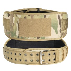 VISMIX - Cinturón de nailon para levantamiento de pesas para apoyo de espalda, cinturón de gimnasio para entrenamiento, entrenamiento de fuerza, levantamiento de pesas, sentadillas y peso muerto,