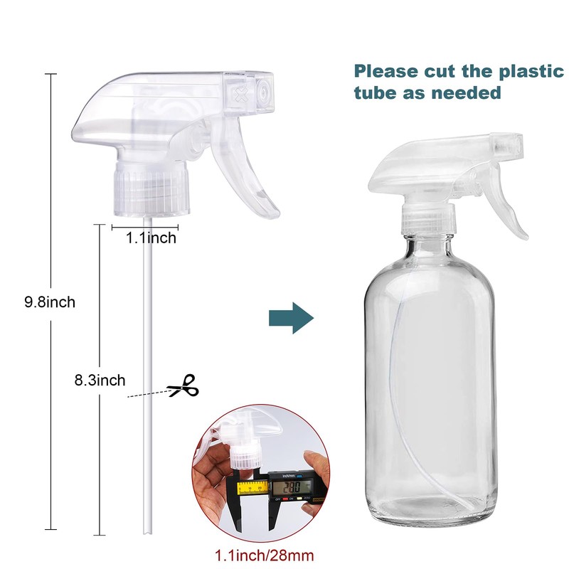 Spray Bottle Nozzles Plastic Heavy Duty Stream Trigger Spray Nozzle