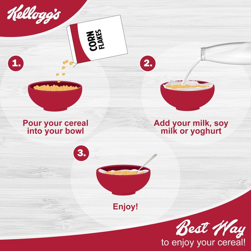 Kellogg's Cold Breakfast Cereal, Single Serve, Variety Pack, 10.94oz Tray