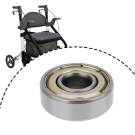 ECSiNG 8 Pezzi Di Accessori Per Sedia A Rotelle Con Cuscinetti A Sfera 608 22x8x7mm Compatibili Con Walker Sedia A Rotelle