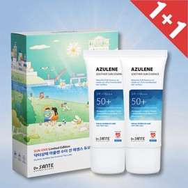 Sante Azulene Soother Sun Essence Duo Set (Sun Cream) 50+/PA+++ 75g / 상떼 아줄렌 수더 선에센스 듀오세트 (선크림) 50+/PA+++ 75g